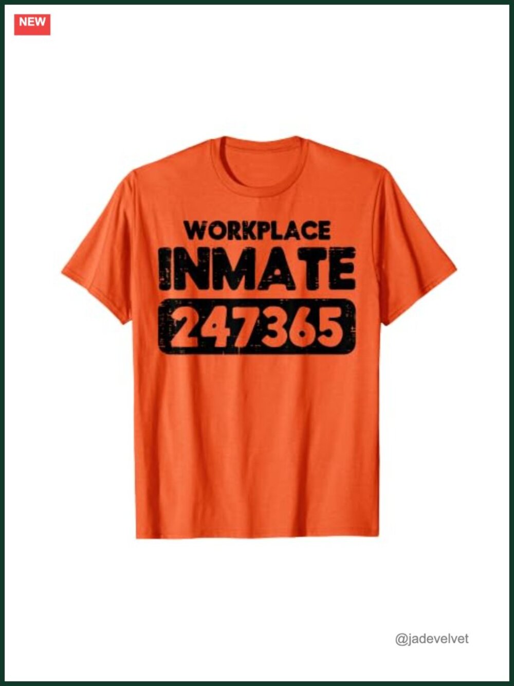 Halloween Workplace Inmate Funny Prisoner Costume T-Shirt